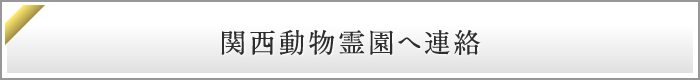 関西動物霊園への連絡